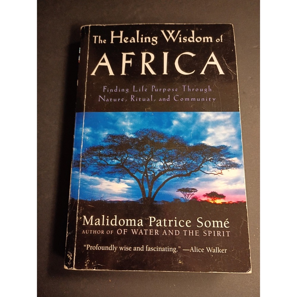 Malidoma Patrice Some Healing Wisdom of Africa PB 1999 Penguin Reprint Illus